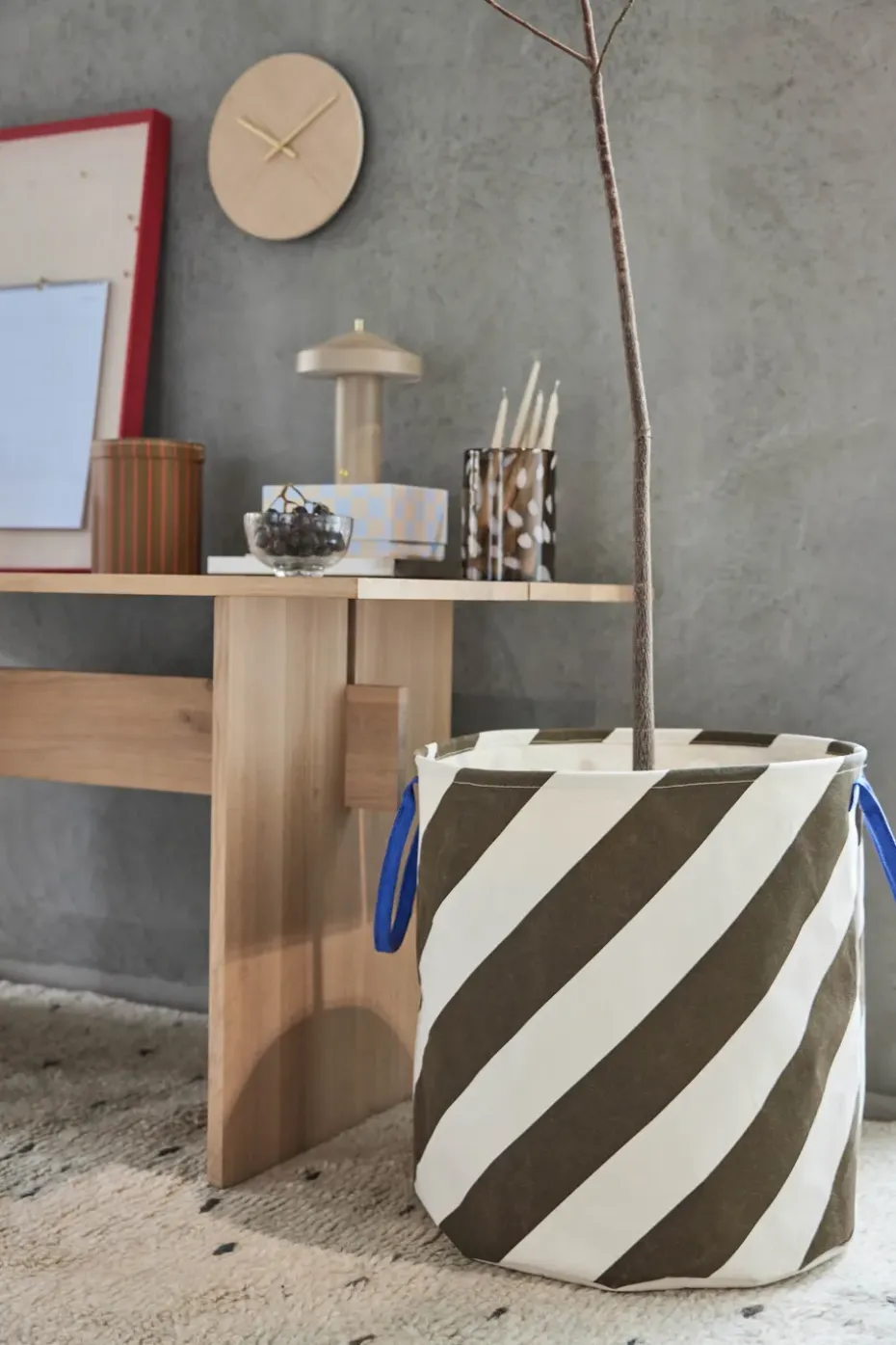 Cesta de almacenamiento Sakki 54 cm, Choko