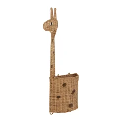 Cesta de pared Philine 90 cm, Nature giraffe