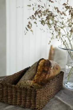 Cesta Ernst 14x23 cm, Marrón oscuro