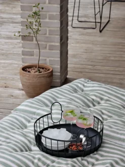 Cesta Inu Ø38x18 cm, Black