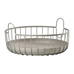 Cesta Inu Ø38x18 cm, Taupe