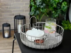 Cesta Inu Ø38x18 cm, Taupe