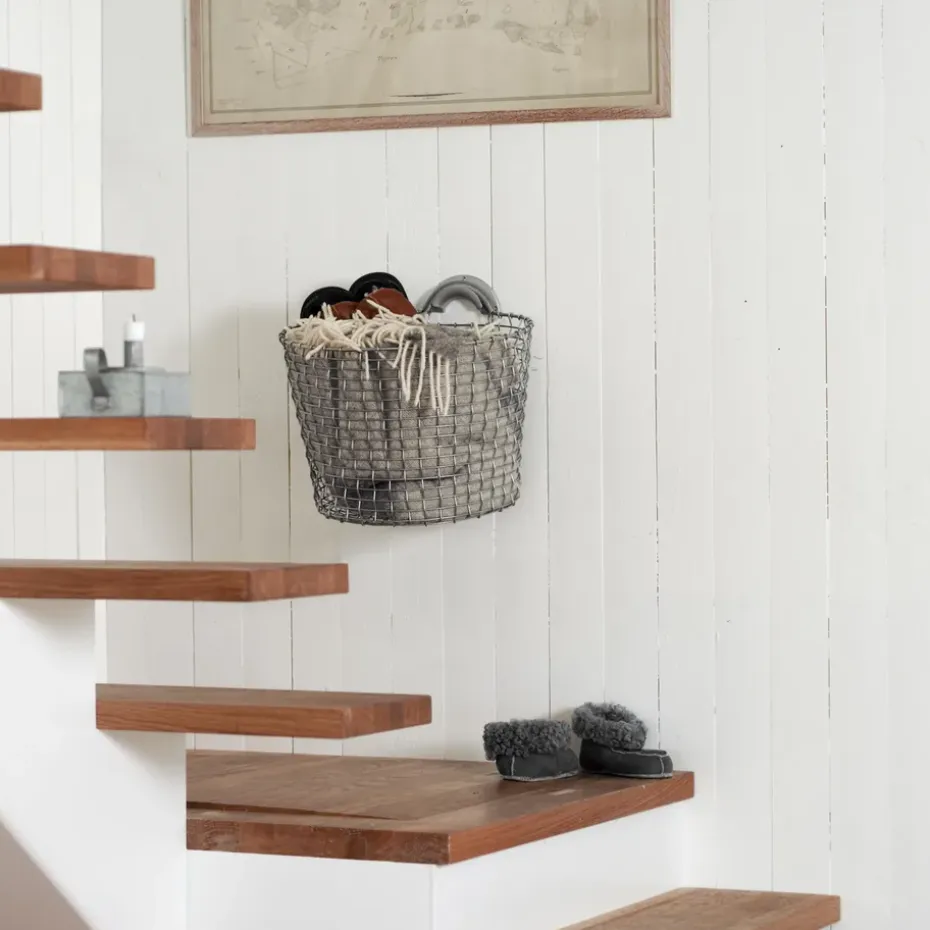 Cesta Korbo Bin 24, acero galvanizado