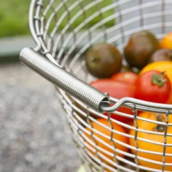 Cesta Korbo Bucket 16, acero resistente a los ácidos