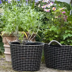 Cesta metálica Korbo Bucket 24, acero resistente a los ácidos