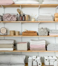 Cesta Rectangular 15, acero galvanizado