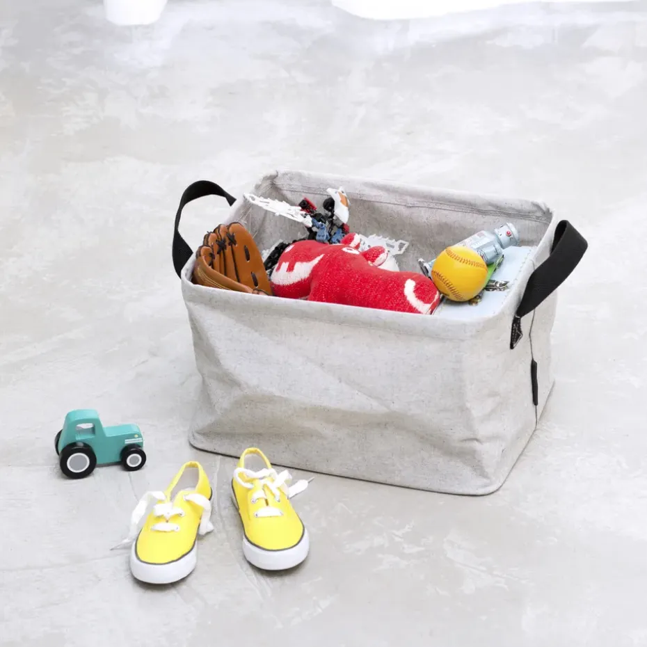 Cesta ropa sucia plegable Brabantia, gris