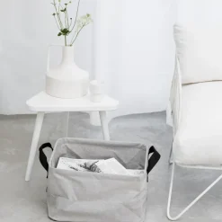 Cesta ropa sucia plegable Brabantia, gris