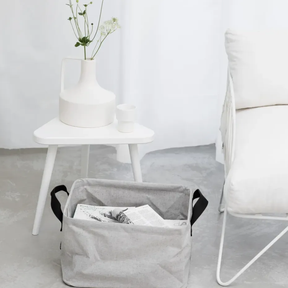 Cesta ropa sucia plegable Brabantia, gris