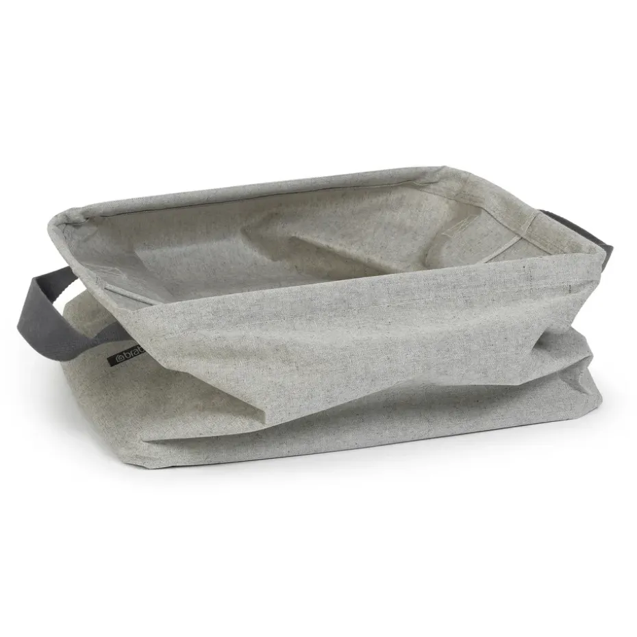 Cesta ropa sucia plegable Brabantia, gris