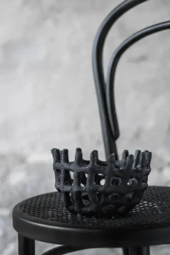 Cesta trenzada Art Piece, Black