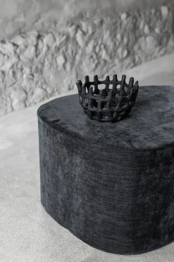 Cesta trenzada Art Piece, Black