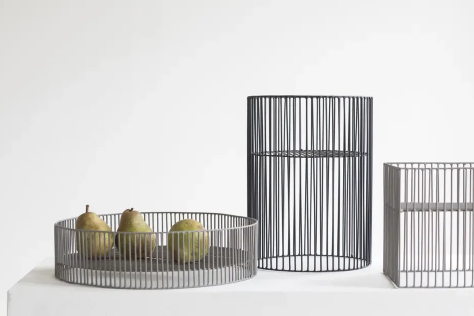 Cesta Turn cuadrada 22x22 cm, Grey