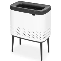 Cesto de la ropa Bo 60 L, blanco