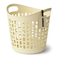 Cesto de la ropa Humdakin Ø39 cm, Beige