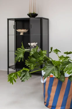 Cesto de lavandería Nova Arte 40x40x50 cm, Cobalt-blush