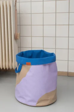 Cesto de lavandería Nova Arte 40x40x50 cm, Sand-lilac