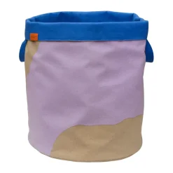 Cesto de lavandería Nova Arte 40x40x50 cm, Sand-lilac