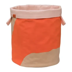 Cesto de lavandería Nova Arte 40x40x50 cm, Latte-orange