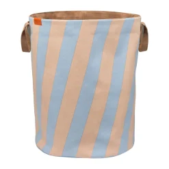 Cesto de lavandería Nova Arte 40x40x50 cm, Light blue-powder rose