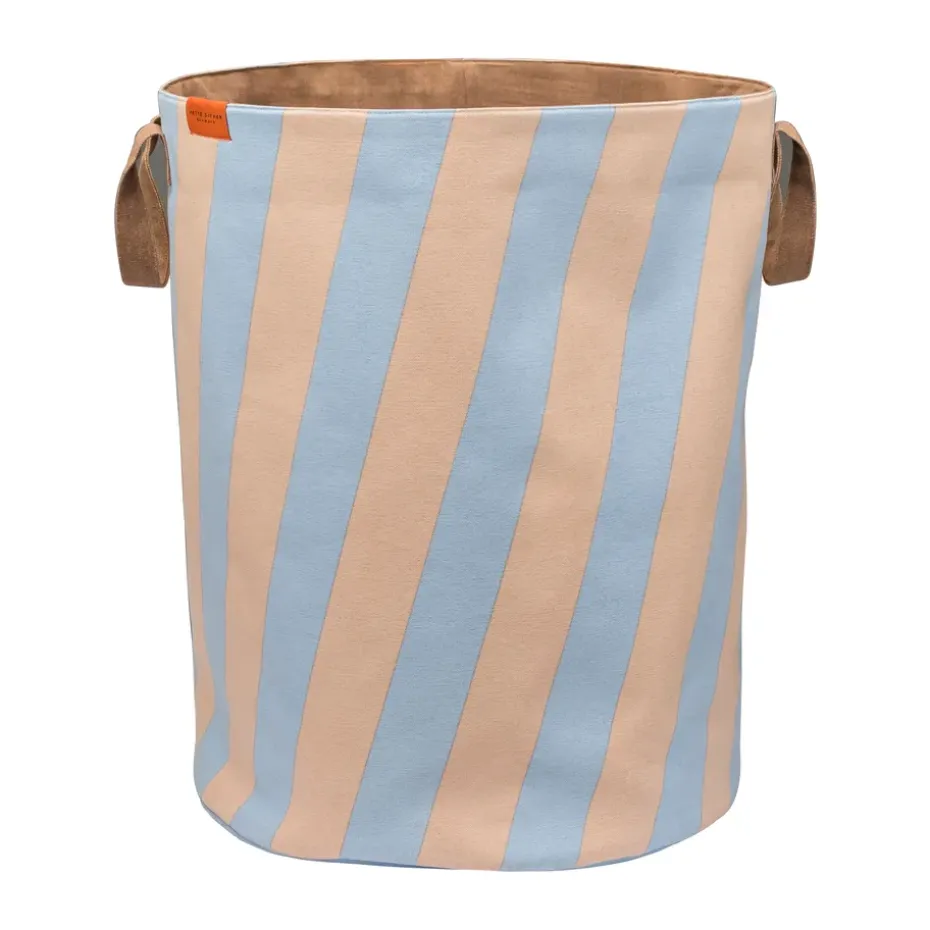 Cesto de lavandería Nova Arte 40x40x50 cm, Light blue-powder rose