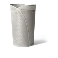 Cesto de ropa Oya 75 L, Gris cálido