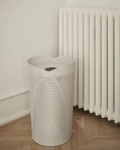 Cesto de ropa Oya 75 L, Gris cálido