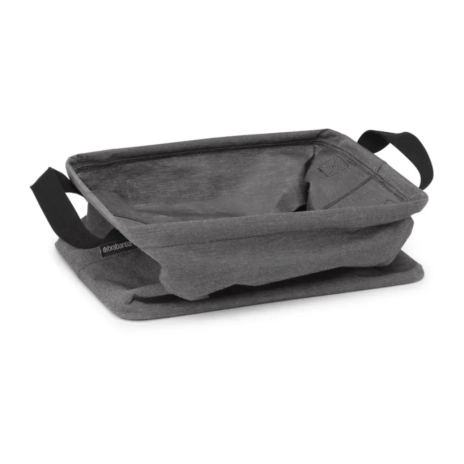 Cesto de ropa plegable Brabantia 35 L, Pepper Black