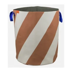 Cesto para la colada Diagonal Ø40x50 cm, Brick-sand