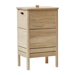 Cesto para ropa A Line, Roble blanco