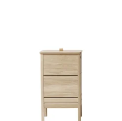 Cesto para ropa A Line, Roble blanco