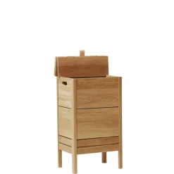 Cesto para ropa A Line, Roble