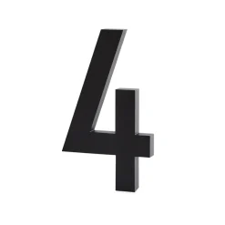 Cifra de aluminio Design Letters 50 mm, 4