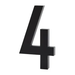 Cifra Design Letters aluminio 100 mm, 4