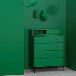 Cómoda Keep, Nordic 09, patas lacadas en snow