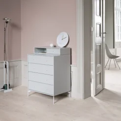 Cómoda Keep, Nordic 09, patas lacadas en snow