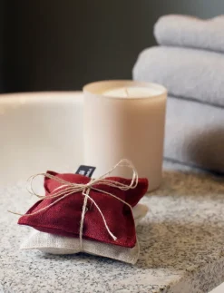 Cojín aromático 9x9 cm, Lingonberry-oatmeal