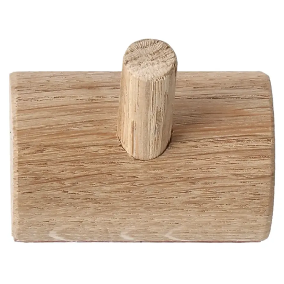 Colgador de 1 gancho Allsarp, Roble