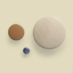 Colgador metal The Dots 2,7 cm, Pale blue