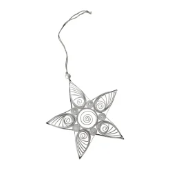 Colganet navideño Paper star 13 cm, Mole