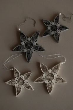 Colganet navideño Paper star 13 cm, Mole