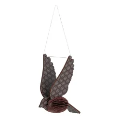 Colgante de navidad Sagalin Bird Ornament, Brown