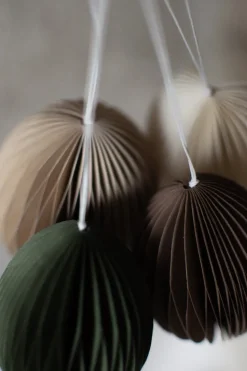 Colgante de pascua Ovoid papel 7 cm, White