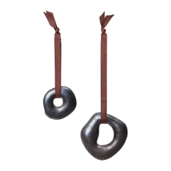 Colgante decorativo Orrith 2 piezas, Rustic Bronze