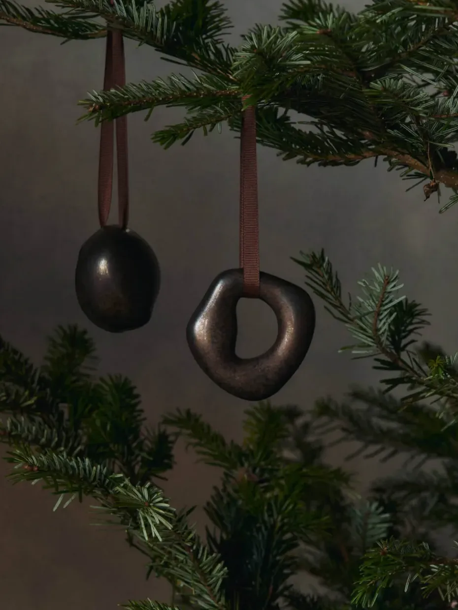 Colgante decorativo Orrith 2 piezas, Rustic Bronze