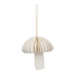 Colgante navideño Fungi, Off white