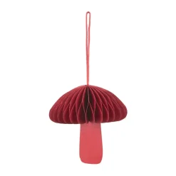 Colgante navideño Fungi, Pompeian red