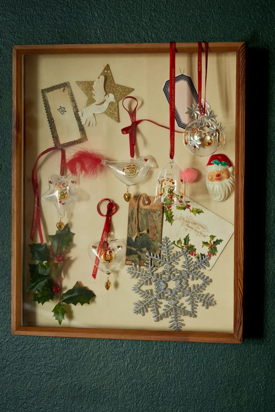 Colgante navideño Holmegaard Christmas campanilla del año, 2025