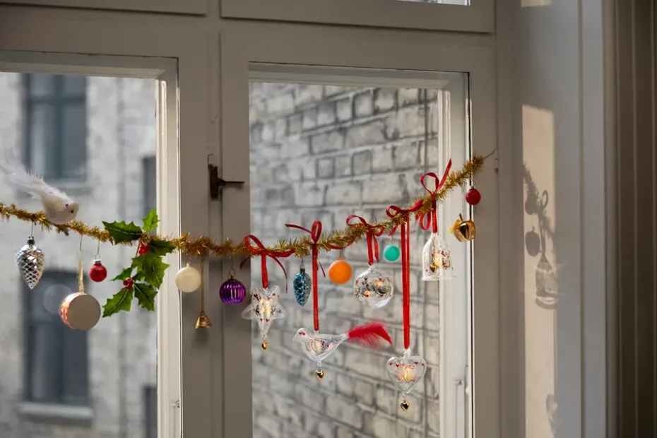 Colgante navideño Holmegaard Christmas pájaro del año, 2025