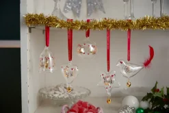 Colgante navideño Holmegaard Christmas pájaro del año, 2025